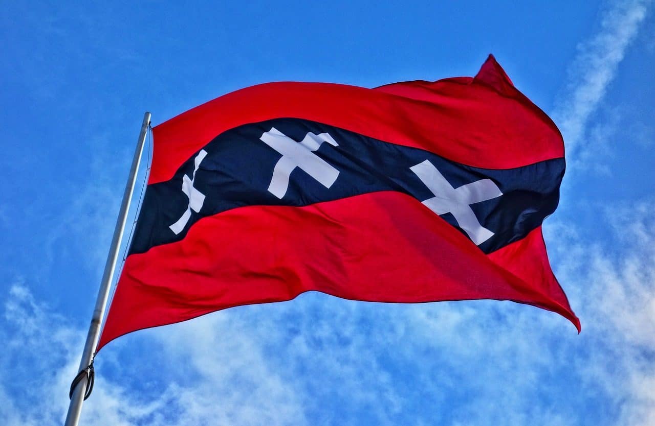 The flag of my city